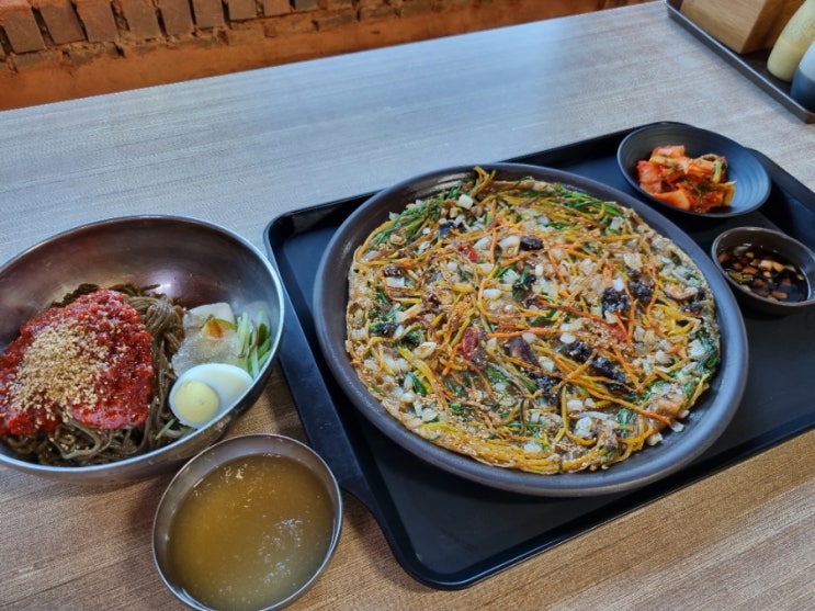  [경기도포천맛집] "벚골도토리막국수" 물비빔막국수&도토리빈대떡 강추식당/개맛있어서 찐추천/산정호수맛집,포천가볼만한곳