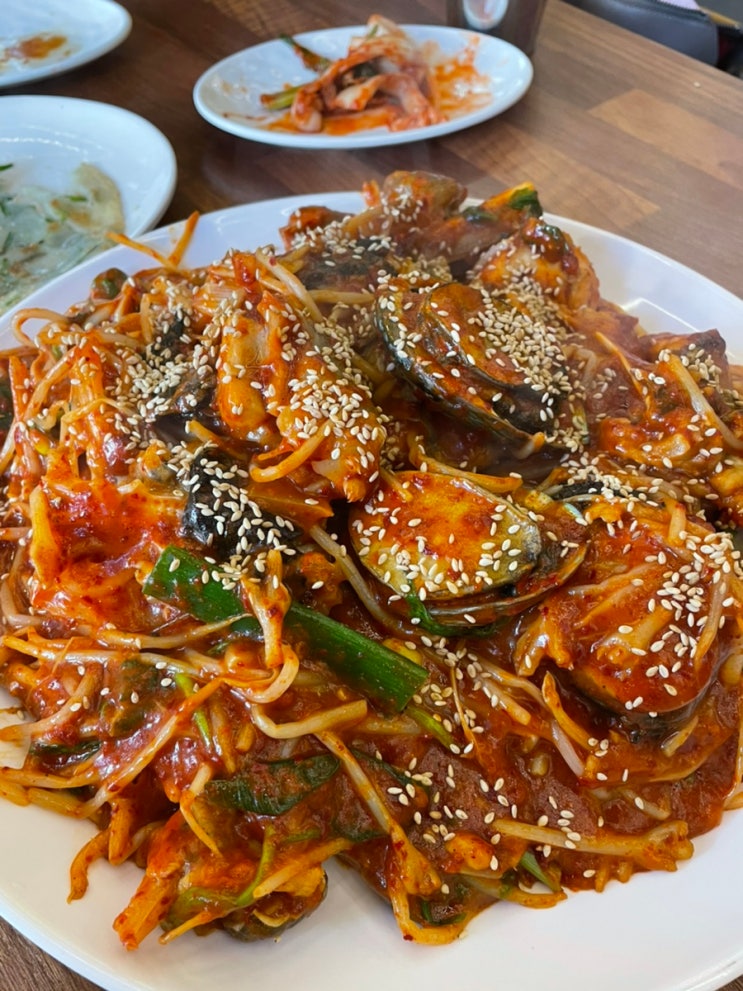  홍대: 회식모임강추 합정역아구찜 맛집 - 금수강산 