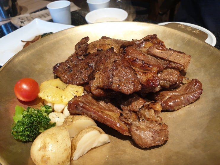  해운대 맛집 풍원장 고기정찬 돼지갈비 너무 맛있다.