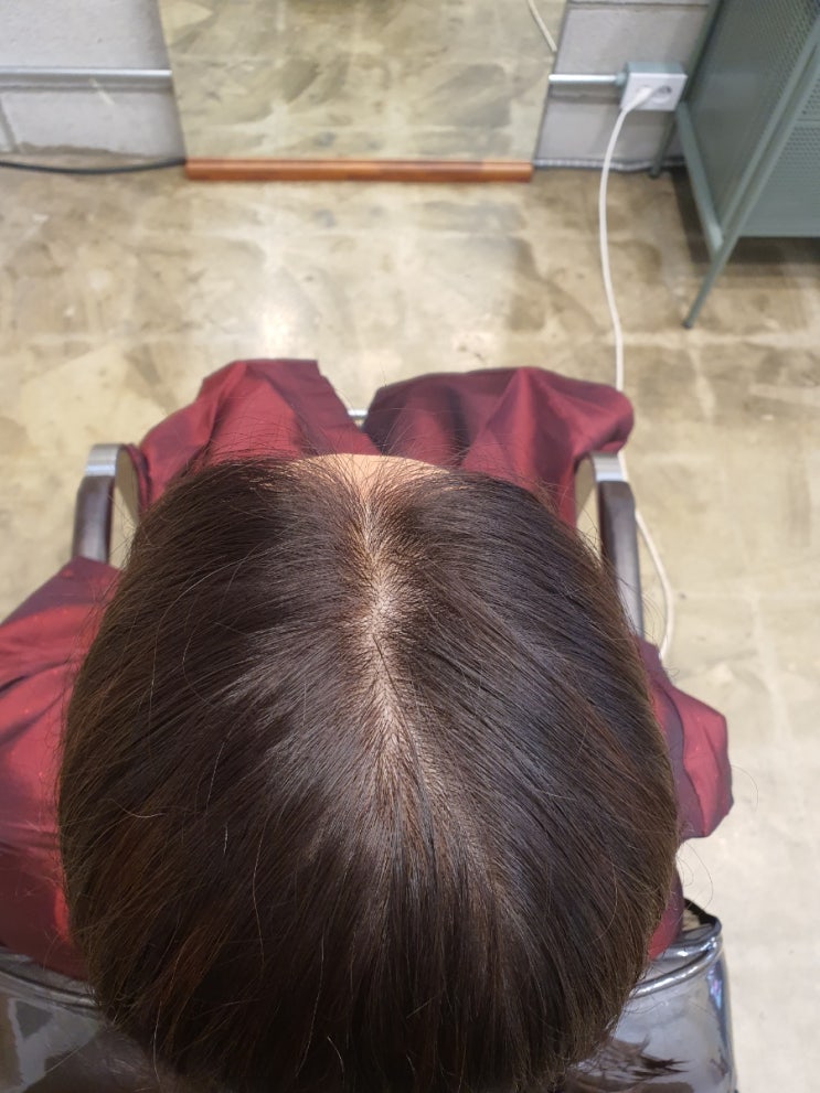  성복역미용실 샵루다 뿌리염색 뿌염후기