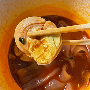 마라불닭납작당면