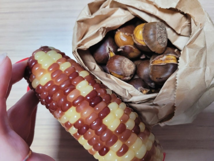  해운대 간식하면 여기  마루팥빙수단팥죽 군밤, 찰옥수수, 떡볶이 후기