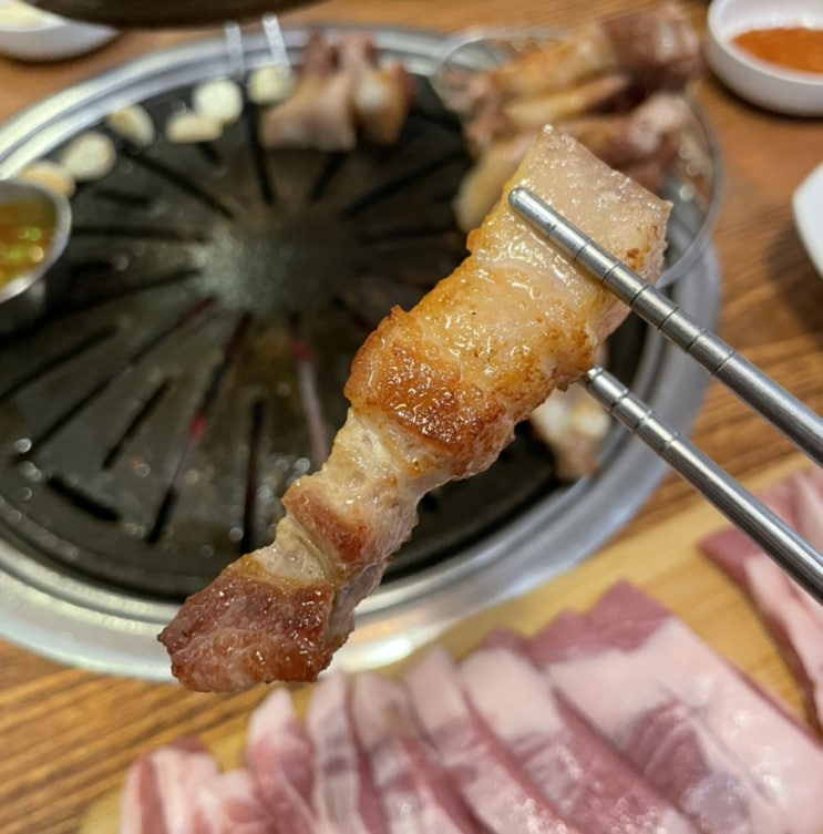  부천 범박동/옥길동 맛있게 먹은 제주오겹살, 한라산도새기