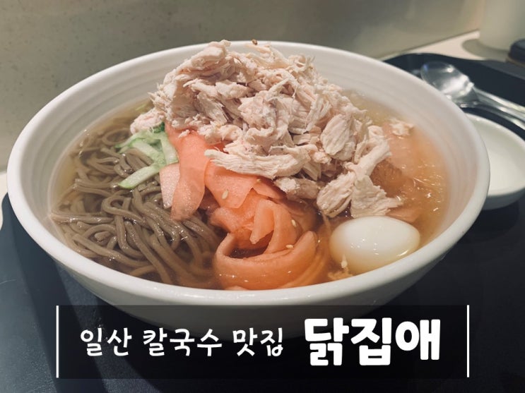 닭집애 일산현대백화점 킨텍스점 맛집 일산칼국수