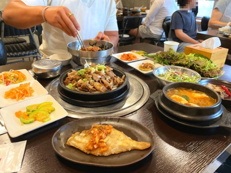  부산 대연동 맛 좋은 점심특선 석쇠불고기 정식집 서정갈비