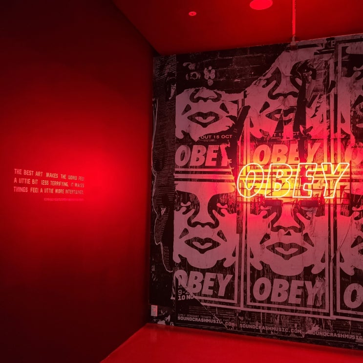 [롯데 뮤지엄 전시회] 셰퍼드 페어리, 행동하라! 관람