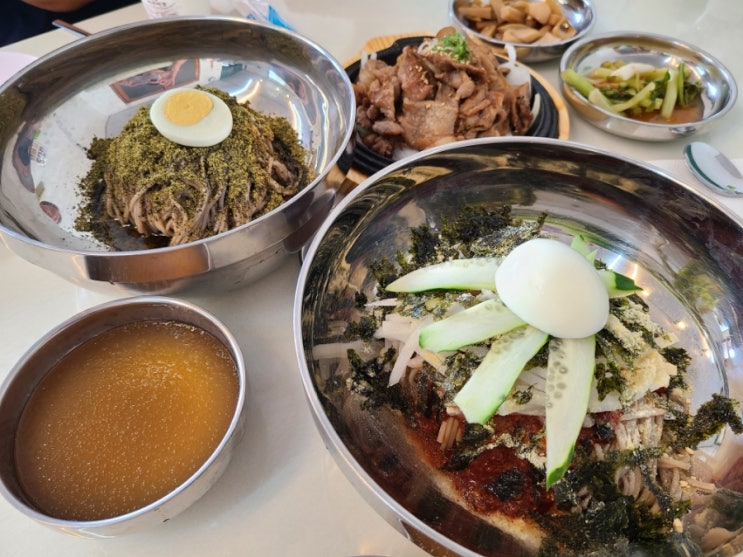 서귀포 남원읍 신례리 "소낭식당" 맛있고 푸짐한 막국수!!