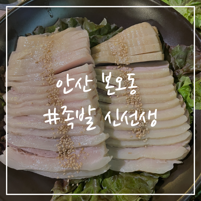  [안산] 본오동 족발신선생(feat.보쌈)