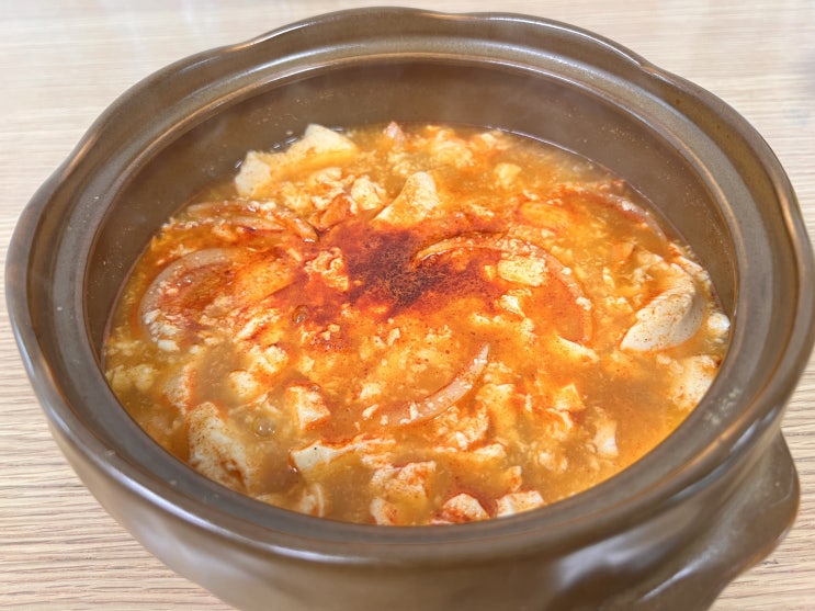  풀무원 두부요리킷 얼큰순두부찌개 밀키트