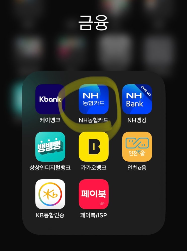  NH농협카드 무이자 할부 남은 금액 확인하는 방법