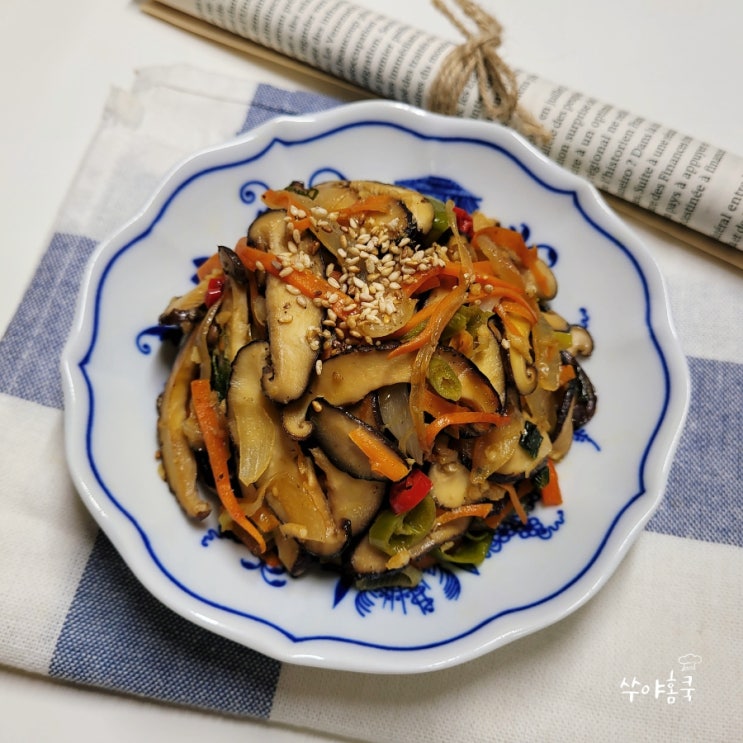 생표고버섯볶음 요리 만드는법 표고버섯 손질 보관법 생표고버섯볶음 요리 만드는법 표고버섯 손질 보관법