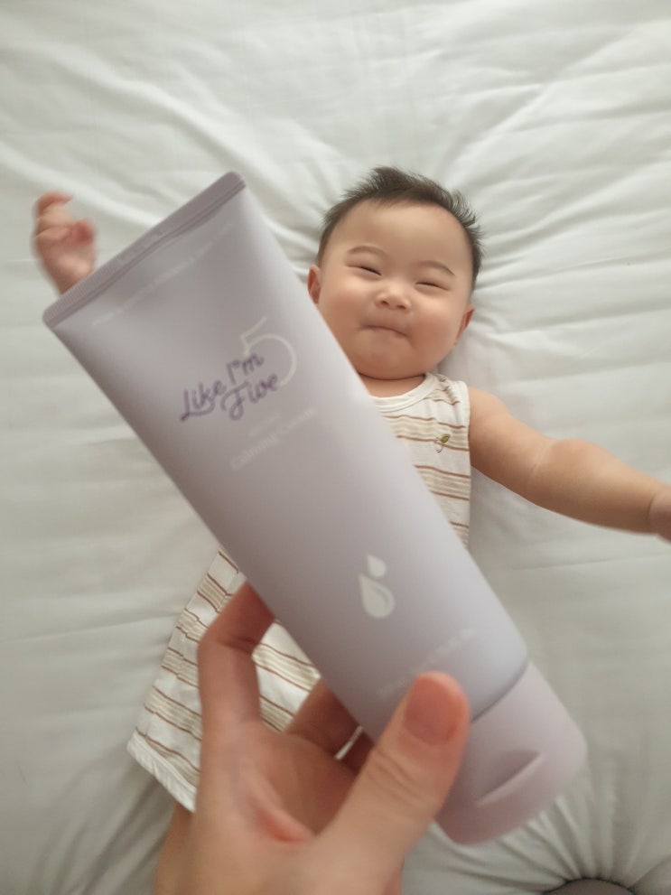  아기 크림 추천, 라이크아임파이브 올 데이 카밍 크림 리뷰!