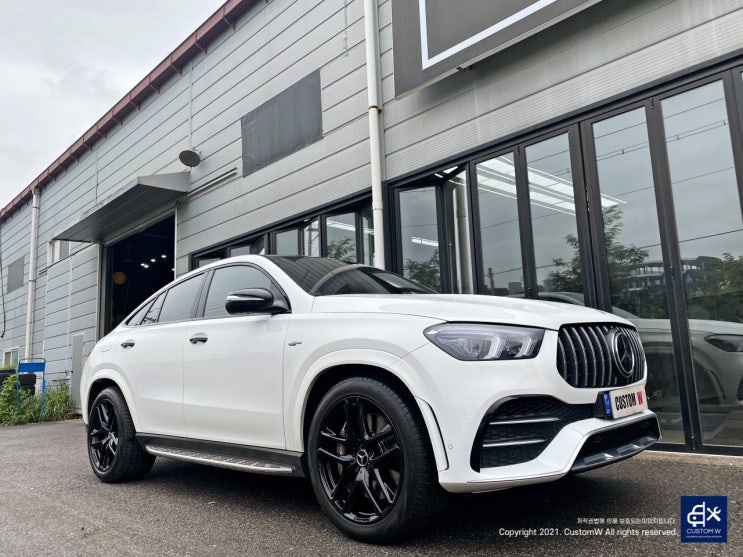  Mercedes-AMG GLE53 휠수리 후 블랙유광 휠도색