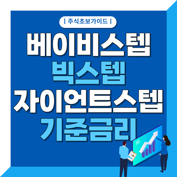 베이비스텝 빅스텝 자이언트스텝, 기준금리 란? 인상 이유