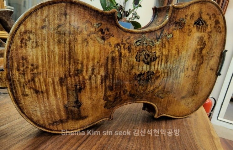  바이올린 주문제작, 수제바이올린 제작, 모던바이올린, 아마티 모델 안틱 바이올린 카피! Amati  violin copy!