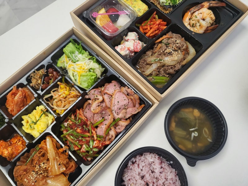 용산 프리미엄 도시락과 함께라면 배송도 걱정마세요. 2