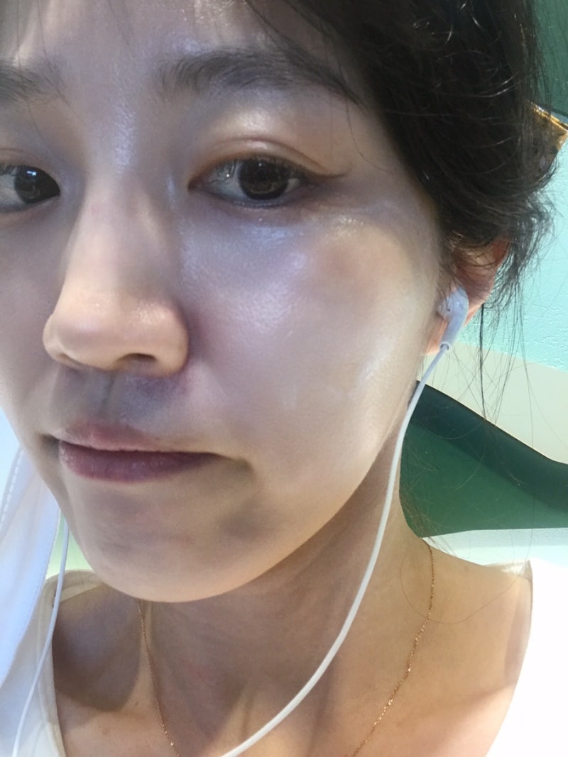 입생로랑 탑 시크릿 인스턴트 톤업 UV 크림 색상 그린 로지 비교