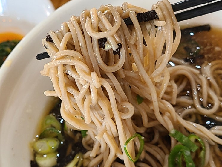  고소했던 청와대 맛집 메밀국수 추천