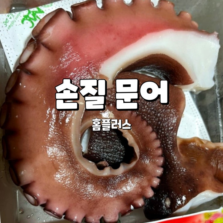  홈플러스에서 파는 진짜 간편한 국산 손질 문어