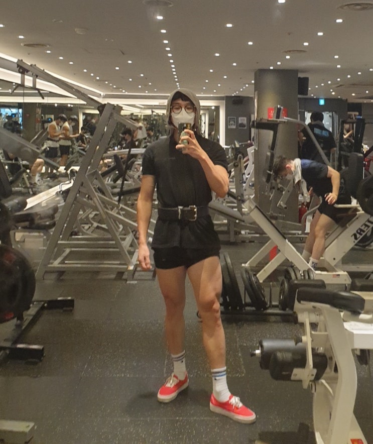  20220826 하체 후면만 하고 일찍 쉬려다..