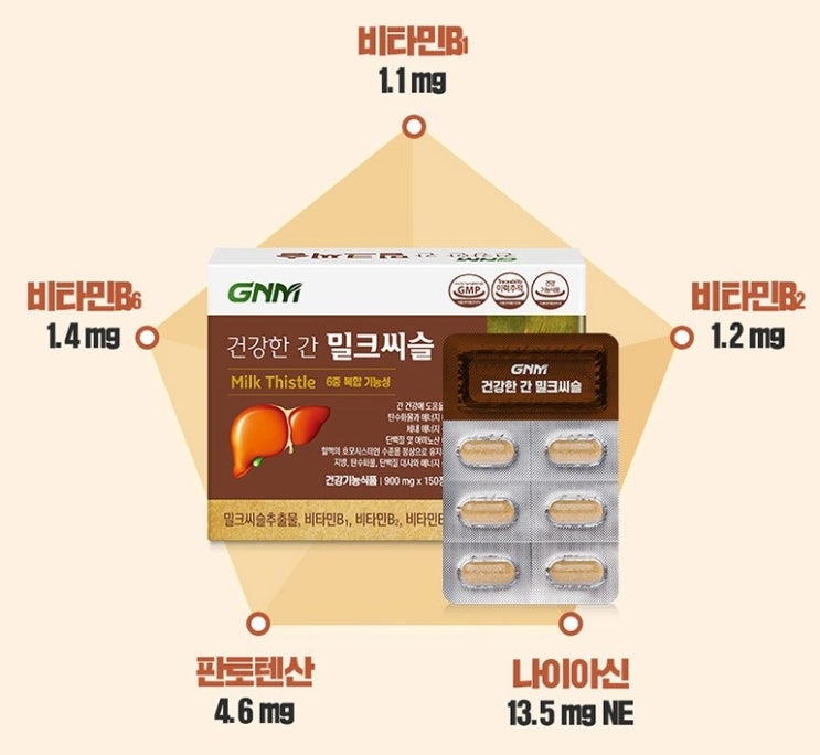  GNM자연의품격 건강한 간 밀크씨슬