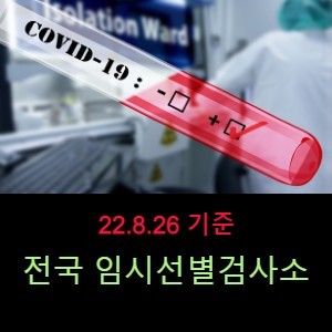 전국 코로나19 임시선별검사소 운영현황