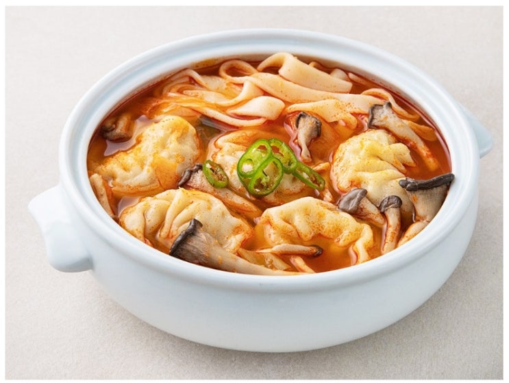  쿡킷 얼큰 버섯 비비고 만두전골 2인분 (냉동)
