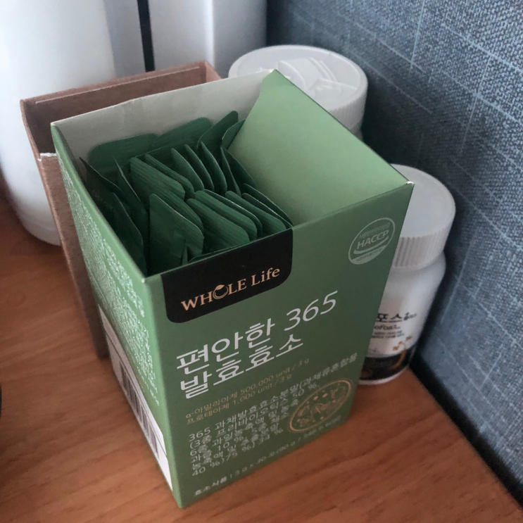  소화효소 한 포로 튼튼한 장 만들기, 편안한365발효효소