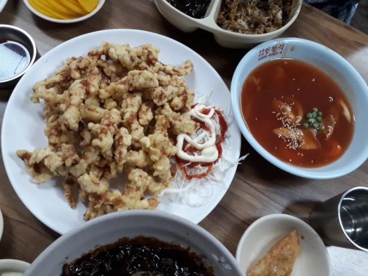 구리 맛집 [인창각] 인창동 탕수육이 맛있는 우리 동네 중국집