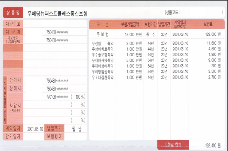 종신보험 컨설팅 ~ 납기종료! 종신보험 컨설팅 ~ 납기종료!