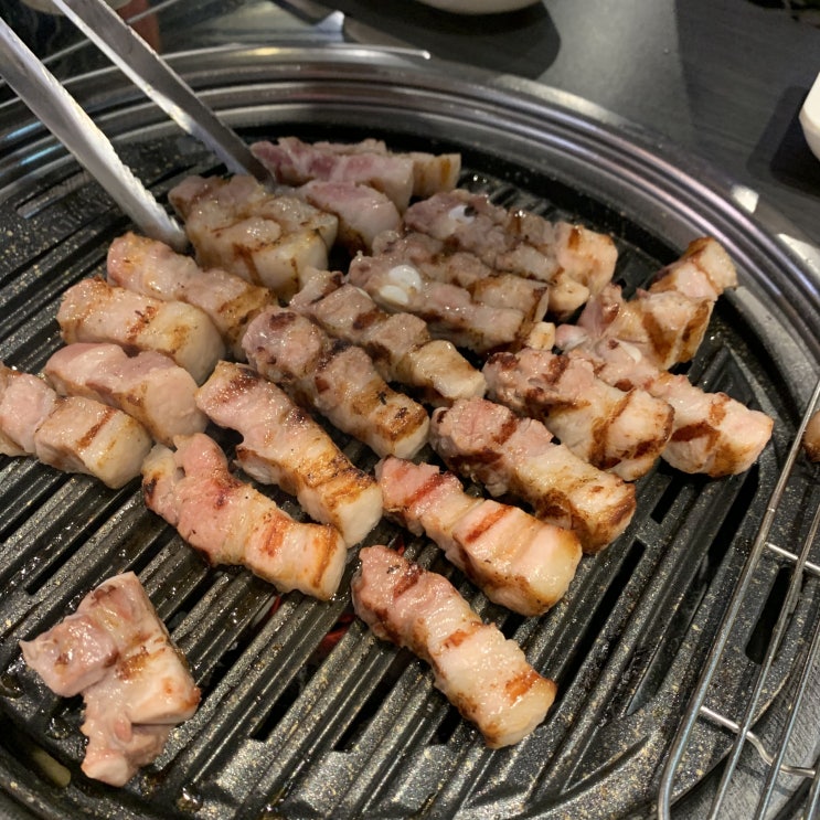 <대전 송촌동 맛집> 송촌동 고기 회식은 여기서, "강남삼겹살 송촌본점"