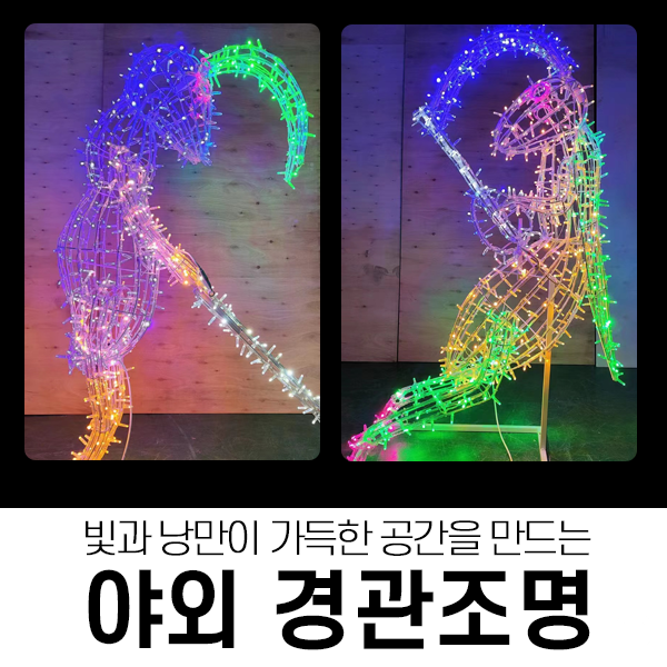  동물 야외 조명(빛 축제 야경 조명)