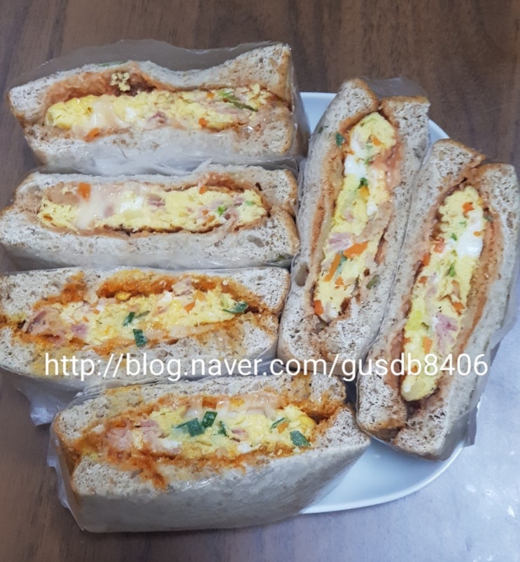 길거리 토스트 만들기 계란 치즈, 햄 넣어 맛있게~ 길거리 토스트 만들기 계란 치즈, 햄 넣어 맛있게~