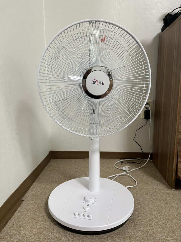  디라이프 선풍기 한 달 사용 리뷰(dla-ef50w22)