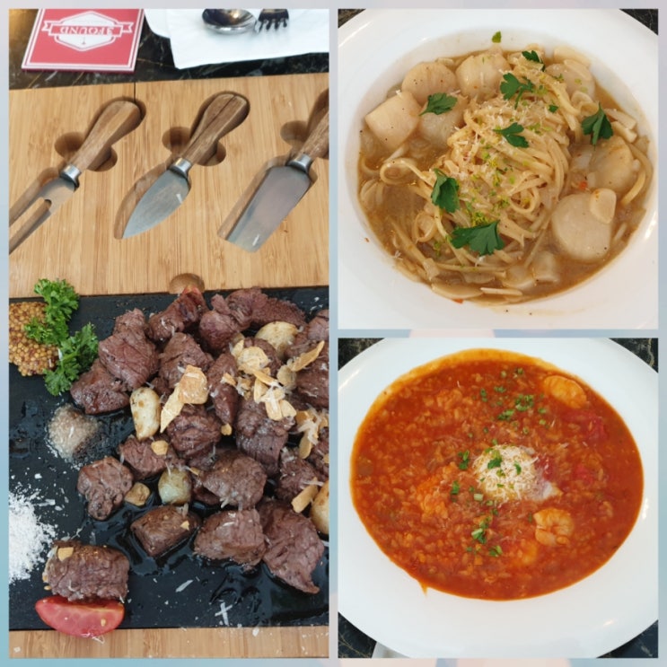 부산 서면 스테이크 맛집 "3 FOUND" 방문후기 (안심 찹스테이크, 관자오일파스타, 토마토새우리조또) 부산 서면 스테이크 맛집 "3 FOUND" 방문후기 (안심 찹스테이크, 관자오일파스타, 토마토새우리조또)