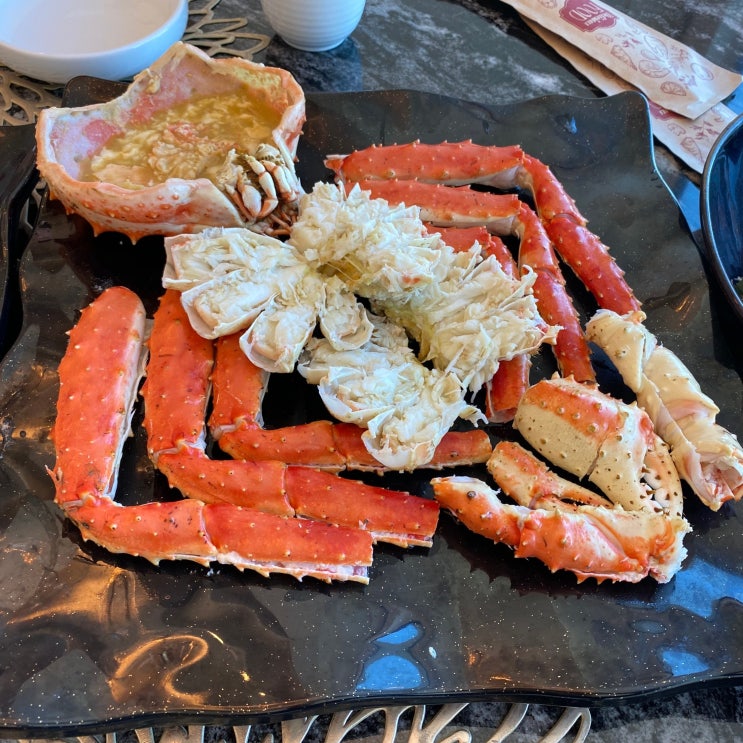 강릉맛집 강원도 남항진 오션뷰 킹크랩 코스요리 맛집 / 더크랩인강릉