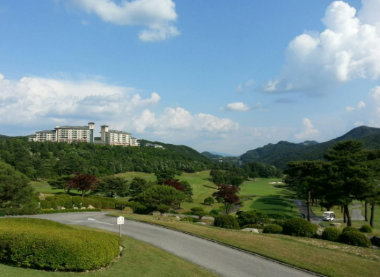  오크밸리cc  오늘한번 가봅시다