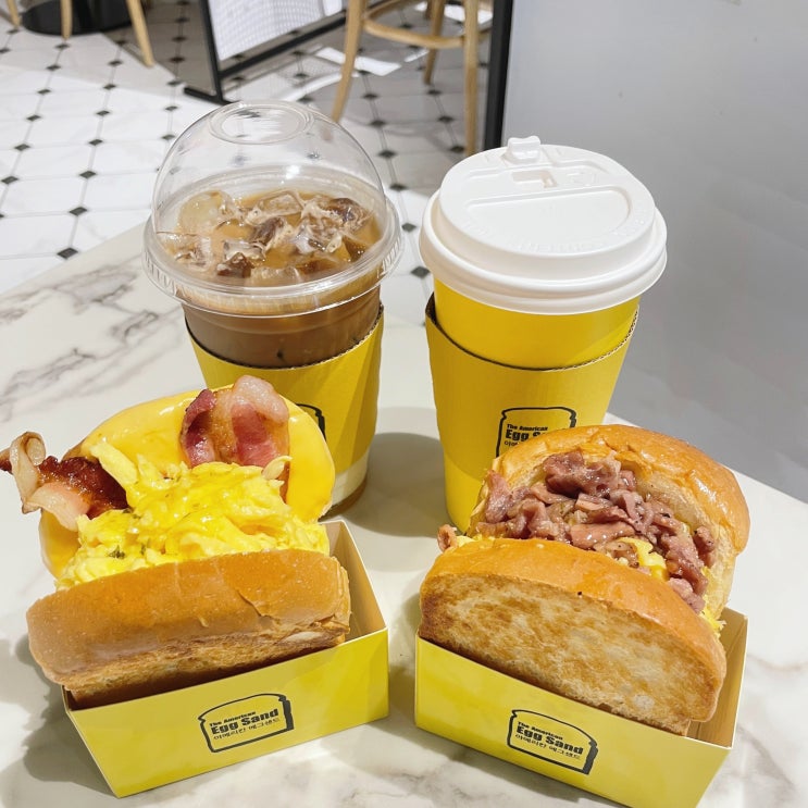 의왕롯데타임빌라스맛집 에그샌드와 커피 맛집 / 아메리칸에그샌드 의왕롯데타임빌라스맛집 에그샌드와 커피 맛집 / 아메리칸에그샌드