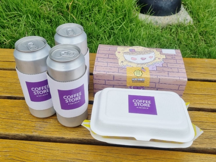  커피스토어 - 울산 남구 달동 카페 뚱 와플 맛집