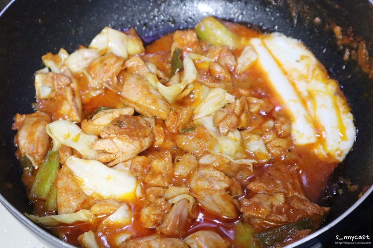  캠핑밀키트추천 맛있는 이츠모 춘천닭갈비 캠핑음식추천해
