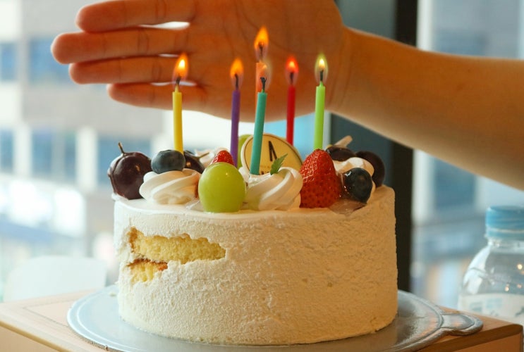  구월동 빵집 안스베이커리 생크림케이크