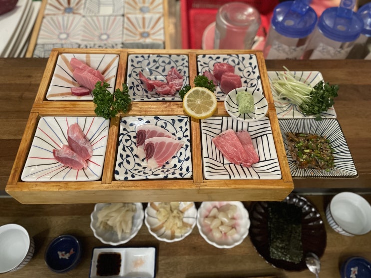  신사 맛집 : 히바치 참치