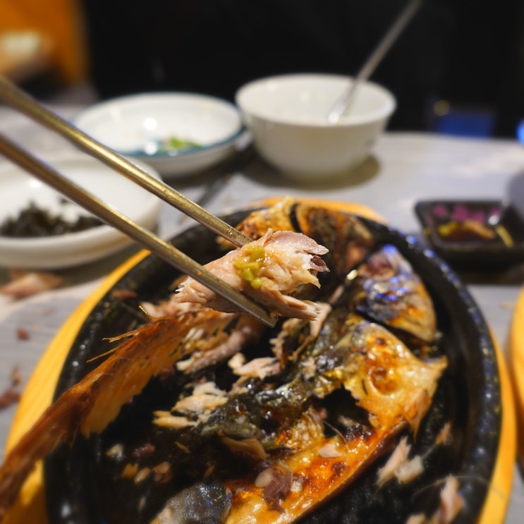  집밥이 땡기는 날엔, 김해율하맛집 장유 생선구이 "칼치고등어" !