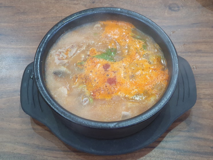  [먹거리 리뷰] 인천 계양구 백암 토종 왕 순대국 오소리감투 국밥 먹어본 후기