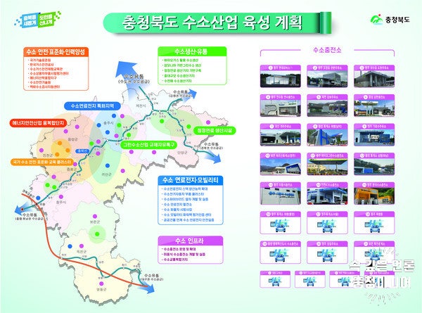  충북도, 전국 최고 수소에너지 생태계 구축 … 충전소 확충