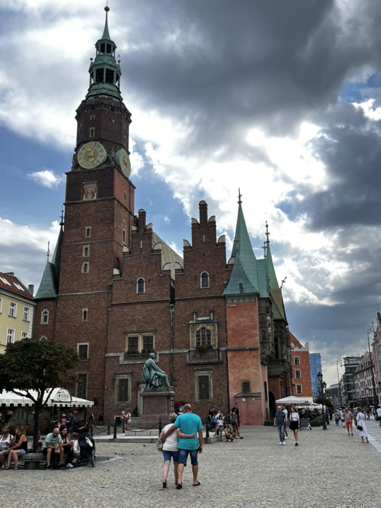  폴란드 브로츠와프 광장(Wrocław)