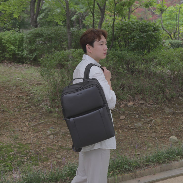  감각적인 남성의 출퇴근용 백팩, 빈폴 ACC 직장인 가방 추천