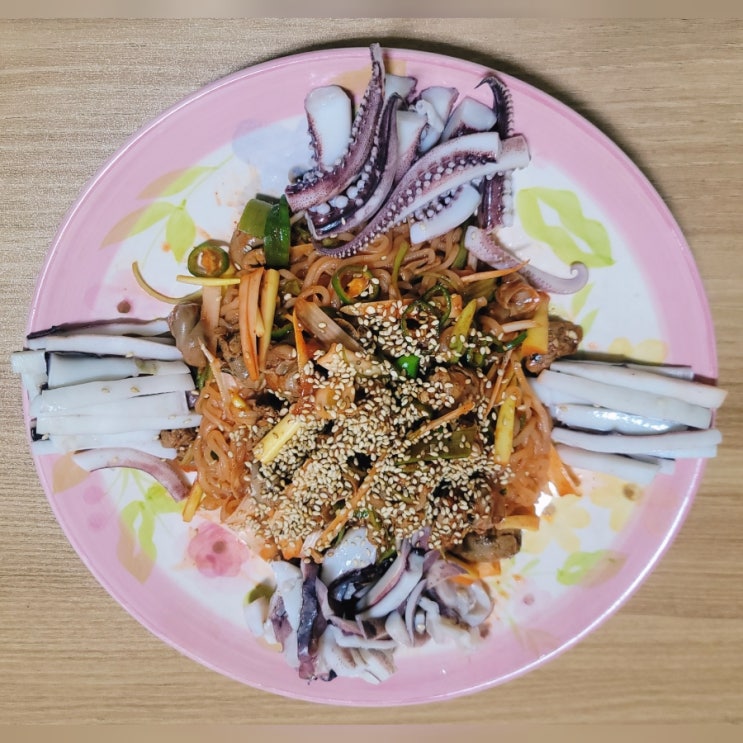  (요리) 토요일, 야식의 유혹! 골뱅이 무침 만들어 먹기