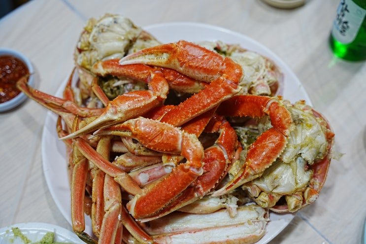  서울에서 대게 먹을 때는 이곳으로 갑니다 노량진대게 맛집 황금수산 후기