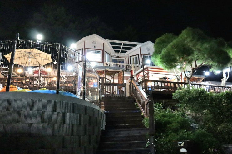  태안 안면도 숙소 아이와 가기 좋은 꽃지해수욕장 근처 엘리스의정원 펜션